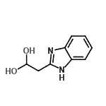 CAS 登录号：686254-83-1， 2-(1H-苯并咪唑-2-基)-1,1-乙二醇