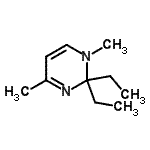 CAS 登录号：686255-10-7， 2,2-二乙基-1,4-二甲基-1,2-二氢嘧啶