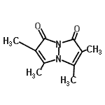 CAS 登录号：68654-22-8， 2,3,5,6-四甲基-1H,7H-吡唑并[1,2-a]吡唑-1,7-二酮
