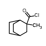 CAS 登录号：68671-83-0， 2-甲基双环[2.2.2]辛烷-2-甲酰氯