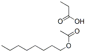 CAS 登录号：68683-25-0， 乙酸辛酯单(甲基乙酸酯)衍生物