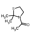 CAS 登录号：68723-71-7， 1-(2,2-二甲基噻唑烷-3-基)乙酮