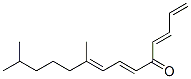 CAS 登录号：68738-92-1， 9,13-二甲基十四碳四烯-5-酮