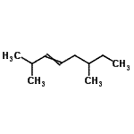 CAS 登录号：6874-28-8， 2,6-二甲基-3-辛烯