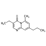 CAS 登录号：687977-69-1， 3-乙基-6-甲基-8-丙基-4H-吡啶并[1,2-a]嘧啶-4-酮