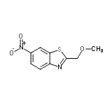 CAS 登录号：688036-99-9， 2-(甲氧基甲基)-6-硝基-1,3-苯并噻唑