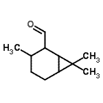 CAS 登录号：68804-33-1， 3,7,7-三甲基降蒈烷-2-甲醛