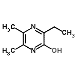 CAS 登录号：68808-16-2， 3-乙基-5,6-二甲基-2(1H)-吡嗪酮