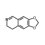 CAS 登录号：6882-28-6， 7,8-二氢[1,3]二氧杂环戊并[4,5-g]异喹啉