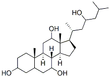 CAS 登录号：68832-44-0， 胆甾烷-3,7,12,23-四醇