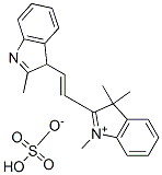 CAS 登录号：68845-14-7， 1,3,3-三甲基-2-[2-(2-甲基-3H-吲哚-3-基)乙烯基]-3H-吲哚鎓硫酸氢盐
