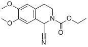 CAS#: 68881-59-4， 1-Cyano-2-Ethoxycarbonyl-6,7-Dimethoxy-1,2,3,4-Tetrahydroisoquinoline