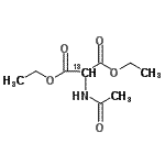 CAS 登录号：68882-34-8， 二乙基乙酰氨基(2-<sup>13</sup>C)丙二酸酯