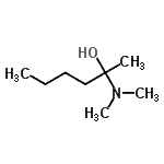 CAS 登录号：689207-16-7， 2-(二甲基氨基)-2-己醇