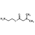 CAS 登录号：689212-46-2， S-(2-氨基乙基)(二甲基氨基)硫代乙酸酯