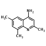 CAS 登录号：689277-05-2， 2,6,8-三甲基喹啉-4-胺