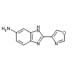CAS 登录号：689295-77-0， 2-(1,3-恶唑-4-基)-1H-苯并咪唑-6-胺