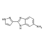 CAS 登录号：689295-78-1， 2-(1H-吡唑-3-基)-1H-苯并咪唑-5-胺