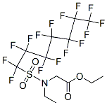 CAS 登录号：68957-54-0， N-乙基-N-[(十五氟庚基)磺酰基]甘氨酸乙酯
