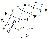 CAS 登录号：68957-63-1， N-乙基-N-[(十五氟庚基)磺酰基]甘氨酸