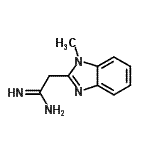 CAS 登录号：69006-99-1， 2-(1-甲基-1H-苯并咪唑-2-基)乙脒