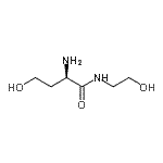 CAS 登录号：690229-03-9， N-(2-羟基乙基)-D-高丝氨酰胺