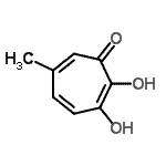 CAS 登录号：690233-41-1， 2,3-二羟基-6-甲基-2,4,6-环庚三烯-1-酮