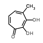 CAS 登录号：690233-50-2， 2,3-二羟基-4-甲基-2,4,6-环庚三烯-1-酮