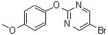 CAS 登录号：69033-87-0， 5-溴-2-(4-甲氧基苯氧基)嘧啶