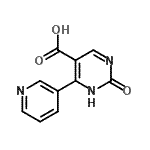 CAS 登录号：690631-94-8， 2-氧代-6-(3-吡啶基)-1,2-二氢-5-嘧啶羧酸