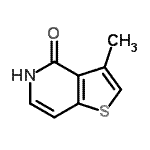CAS 登录号：690635-71-3， 3-甲基噻吩并[3,2-c]吡啶-4(5H)-酮
