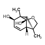 CAS 登录号：690662-21-6， (1R,2S,5R,6S,8R)-6,8-二甲基-10-氧杂三环[4.4.0.0<sup>2,8</sup>]癸-3-烯-1,5-二醇