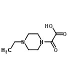 CAS 登录号：690954-85-9， (4-乙基-1-哌嗪基)(氧代)乙酸