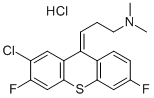 CAS 登录号：69232-02-6， 3-(2-氯-3,6-二氟-9H-噻吨-9-亚基)-N,N-二甲基-1-丙胺盐酸盐