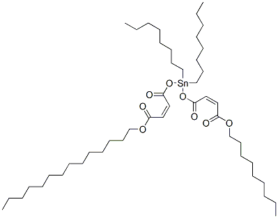 CAS 登录号：69239-37-8， (Z,Z)-6,6-二辛基-4,8,11-三氧代-5,7,12-三氧杂-6-锡杂二十六碳-2,9-二烯酸壬酯
