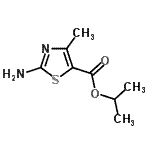 CAS 登录号：692745-01-0， 异丙基2-氨基-4-甲基-1,3-噻唑-5-羧酸酯