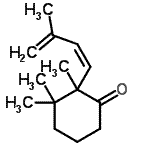 CAS 登录号：69296-90-8， 2,3,3-三甲基-2-[(1Z)-3-甲基-1,3-丁二烯-1-基]环己酮