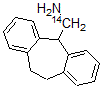 CAS 登录号：69306-43-0， 10,11-二氢-5H-二苯并[a,d]环庚烯-5-甲胺-alpha-14C