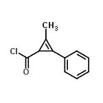 CAS 登录号：69341-32-8， 2-甲基-3-苯基-2-环丙烯-1-甲酰氯