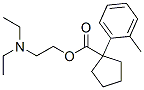 CAS 登录号：69352-95-0， 1-(邻甲苯基)-1-环戊烷羧酸2-(二乙基氨基)乙酯