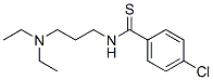 CAS 登录号：69353-44-2， 4-氯-N-(3-二乙基氨基丙基)硫代苯甲酰胺