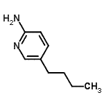CAS 登录号：69372-01-6， 5-丁基-2-吡啶胺