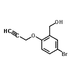 CAS#: 693806-45-0， [5-Bromo-2-(2-propyn-1-yloxy)phenyl]methanol
