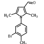 CAS#: 693808-08-1， 1-(3-Bromo-4-methylphenyl)-2,5-dimethyl-1H-pyrrole-3-carbaldehyde
