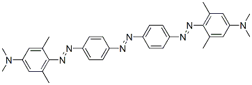 CAS 登录号：69432-31-1， 4,4'-[偶氮二(4,1-亚苯基偶氮)]二[N,N,3,5-四甲基苯胺]