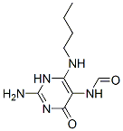 CAS 登录号：6944-11-2， N-(2-氨基-4-丁基氨基-6-氧代-3H-嘧啶-5-基)甲酰胺