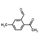 CAS 登录号：694520-50-8， 2-乙酰基-5-甲基苯甲醛