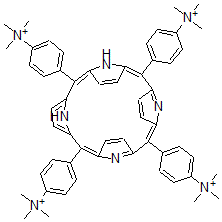 CAS 登录号：69458-19-1， alpha,beta,gamma, delta-四(4-N-三甲基氨基苯基)卟吩