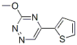 CAS 登录号：69467-00-1， 3-甲氧基-5-(2-噻吩基)-1,2,4-三嗪