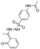 CAS 登录号：6949-49-1， N-[4-[[[(1Z)-1-(6-氧代-1-环己-2,4-二烯亚基)乙基]氨基]氨基磺酰基L]苯基]乙酰胺